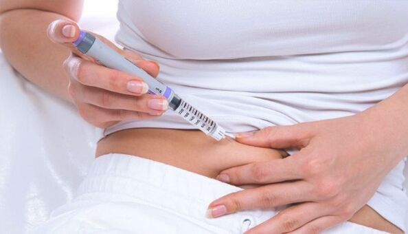 Injection InvolTi in diabetes
